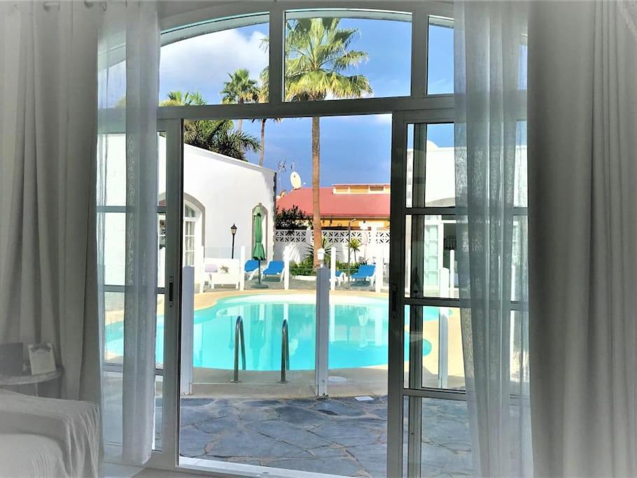 Lovely Villa - Pool Front, Private Roof Terrace, Wifi Fiber Optic Corralejo Exterior photo